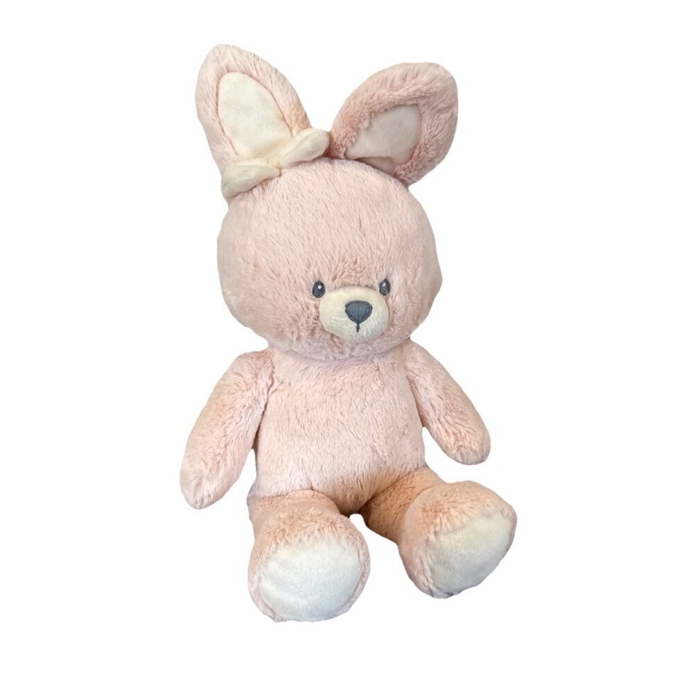 Baby Gund Roise Bunny 6066016 Pale Pink Plush Stuffed Animal Rabbit Lovey 14"
